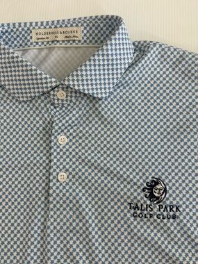 Holderness and Bourne Men’s XL  The Bedford Golf Polo Shirt Turtle All Over